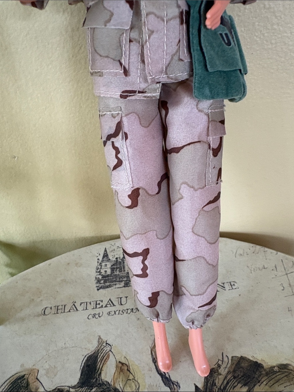 Army Barbie- Desert Camo Utility Pants - Picture 5 of 7
